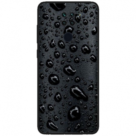 Husa personalizata tip carcasa HQPrint pentru Xiaomi Redmi Note 9T 5G, model Rain, multicolor, S1D1M0244