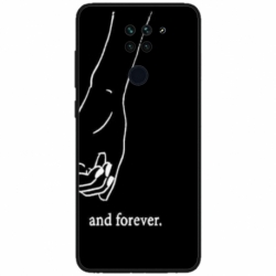 Husa personalizata tip carcasa HQPrint pentru Xiaomi Redmi Note 9T 5G, model Always and Forever 2, multicolor, S1D1M0280