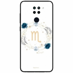 Husa personalizata tip carcasa HQPrint pentru Xiaomi Redmi Note 9 5G, model Zodiac Circle, multicolor, S1D1M0349