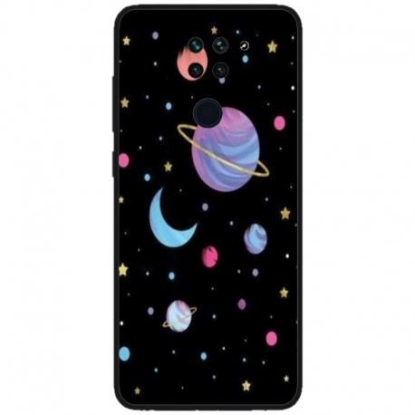 Husa personalizata tip carcasa HQPrint pentru Xiaomi Redmi Note 9T 5G, model Colorful 6, multicolor, S1D1M0311