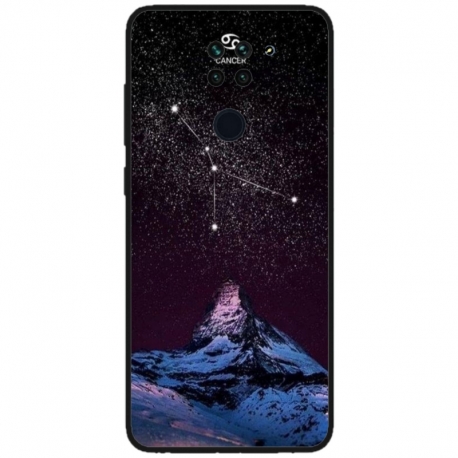 Husa personalizata tip carcasa HQPrint pentru Xiaomi Redmi Note 9 Pro 5G, model Cancer Sky, multicolor, S1D1M0356