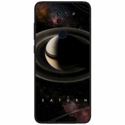 Husa personalizata tip carcasa HQPrint pentru Xiaomi Redmi Note 9T 5G, model Planet 1, multicolor, S1D1M0347