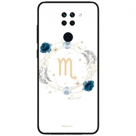 Husa personalizata tip carcasa HQPrint pentru Xiaomi Redmi Note 9T 5G, model Zodiac Circle, multicolor, S1D1M0349