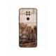 Husa personalizata tip carcasa HQPrint pentru Xiaomi Redmi Note 9T 5G, model Flowers 21, multicolor, S1D1M0358