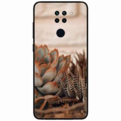 Husa personalizata tip carcasa HQPrint pentru Xiaomi Redmi Note 9T 5G, model Flowers 21, multicolor, S1D1M0358