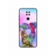 Husa personalizata tip carcasa HQPrint pentru Xiaomi Redmi Note 9 5G, model Colorful Love, multicolor, S1D1M0376