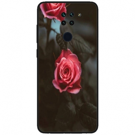 Husa personalizata tip carcasa HQPrint pentru Xiaomi Mi 10T Lite, model Flowers 11, multicolor, S1D1M0156