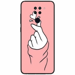 Husa personalizata tip carcasa HQPrint pentru Xiaomi Mi 10T Lite, model Heart Snap, multicolor, S1D1M0285