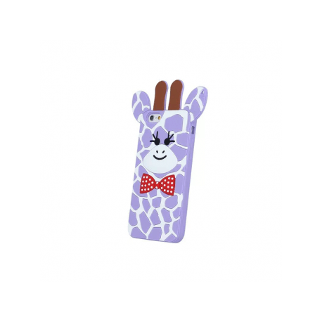 Husa SAMSUNG Galaxy A3 2016 - 3D (Girafa Violet)