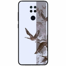 Husa personalizata tip carcasa HQPrint pentru Xiaomi Mi 10T Lite, model Birds, multicolor, S1D1M0314