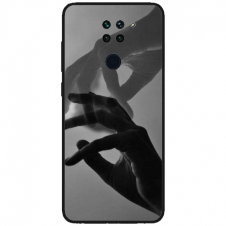 Husa personalizata tip carcasa HQPrint pentru Xiaomi Mi 10T Lite, model Hand Reach, multicolor, S1D1M0318