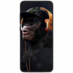 Husa personalizata tip carcasa HQPrint pentru Xiaomi Mi 10T Lite, model Monkey, multicolor, S1D1M0319