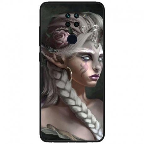Husa personalizata tip carcasa HQPrint pentru Xiaomi Mi 10T Lite 5G, model Alien Queen, multicolor, S1D1M0308