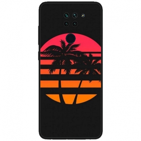 Husa personalizata tip carcasa HQPrint pentru Xiaomi Mi 10T Lite 5G, model Beach View 3, multicolor, S1D1M0337