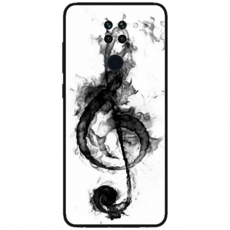 Husa personalizata tip carcasa HQPrint pentru Xiaomi Mi 10T Lite 5G, model Song Notes, multicolor, S1D1M0357