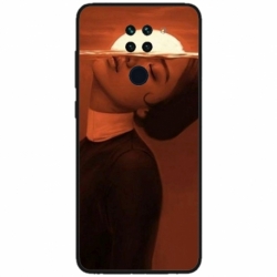 Husa personalizata tip carcasa HQPrint pentru Xiaomi Mi 10T Lite 5G, model Sun Girl, multicolor, S1D1M0359