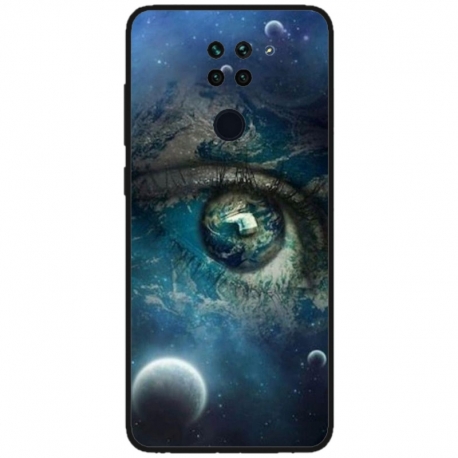 Husa personalizata tip carcasa HQPrint pentru Xiaomi Mi 10T Lite 5G, model Abstract 3, multicolor, S1D1M0362