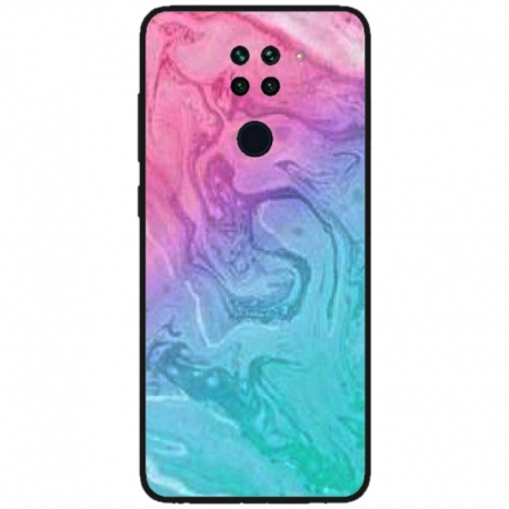 Husa personalizata tip carcasa HQPrint pentru Xiaomi Mi 10T Lite 5G, model Colorful Mess, multicolor, S1D1M0374