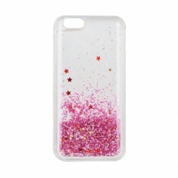 Husa HUAWEI P10 Lite - Glitter Lichid (Roz)