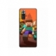 Husa personalizata tip carcasa HQPrint pentru Xiaomi Redmi Note 10S, model Minecraft 1, multicolor, S1D1M0125