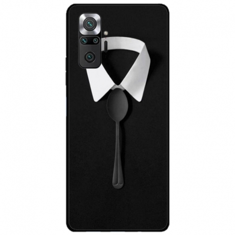 Husa personalizata tip carcasa HQPrint pentru Xiaomi Redmi Note 10 Pro, model Mr Fancy, multicolor, S1D1M0036