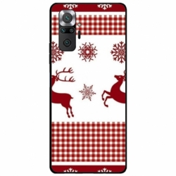 Husa personalizata tip carcasa HQPrint pentru Xiaomi Redmi Note 10 Pro, model Reindeer 1, multicolor, S1D1M0051