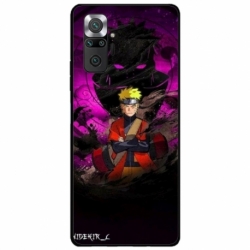 Husa personalizata tip carcasa HQPrint pentru Xiaomi Redmi Note 10 Pro, model Naruto 1, multicolor, S1D1M0132