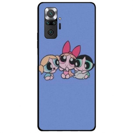 Husa personalizata tip carcasa HQPrint pentru Xiaomi Redmi Note 10 Pro, model Powerpuff Girls, multicolor, S1D1M0135