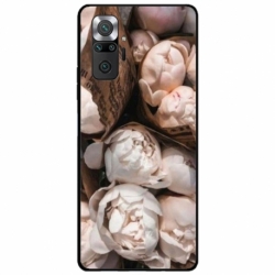 Husa personalizata tip carcasa HQPrint pentru Xiaomi Redmi Note 10 Pro, model Flowers 6, multicolor, S1D1M0139