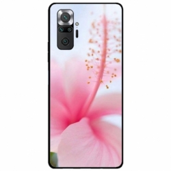 Husa personalizata tip carcasa HQPrint pentru Xiaomi Redmi Note 10 Pro, model Flowers 9, multicolor, S1D1M0142