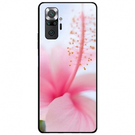 Husa personalizata tip carcasa HQPrint pentru Xiaomi Redmi Note 10 Pro, model Flowers 9, multicolor, S1D1M0142