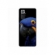 Husa personalizata tip carcasa HQPrint pentru Xiaomi Redmi Note 10 Pro, model Blue Parrot, multicolor, S1D1M0145