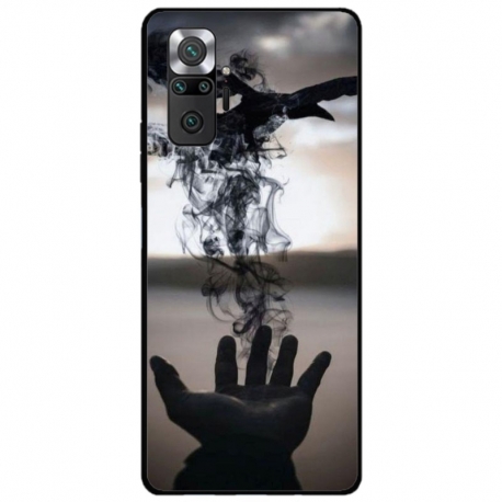Husa personalizata tip carcasa HQPrint pentru Xiaomi Redmi Note 10 Pro, model Black Magic, multicolor, S1D1M0152