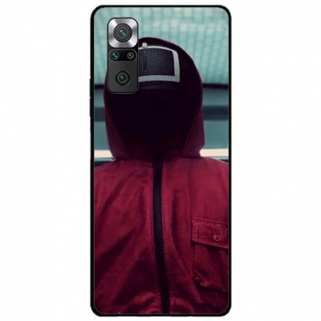 Husa personalizata tip carcasa HQPrint pentru Xiaomi Redmi Note 10 Pro, model Squid Game 2, multicolor, S1D1M0174