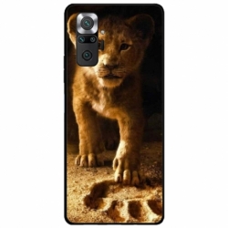 Husa personalizata tip carcasa HQPrint pentru Xiaomi Redmi Note 10 Pro, model Lion King 2, multicolor, S1D1M0198