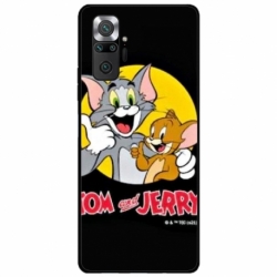 Husa personalizata tip carcasa HQPrint pentru Xiaomi Redmi Note 10, model Tom and Jerry 4, multicolor, S1D1M0226