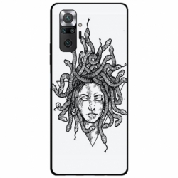 Husa personalizata tip carcasa HQPrint pentru Xiaomi Redmi Note 10, model Medusa 2, multicolor, S1D1M0230