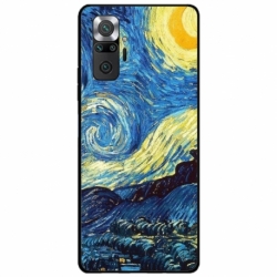 Husa personalizata tip carcasa HQPrint pentru Xiaomi Redmi Note 10, model Van Gogh, multicolor, S1D1M0238