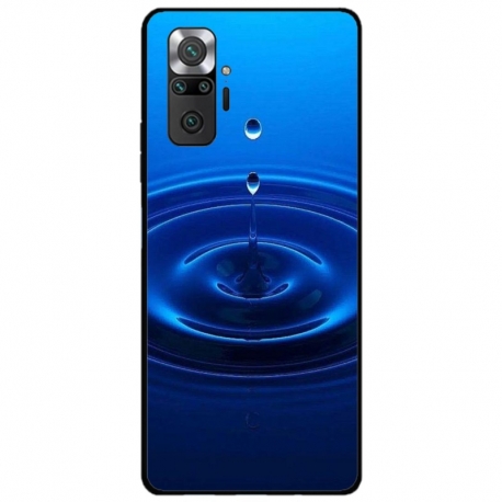 Husa personalizata tip carcasa HQPrint pentru Xiaomi Redmi Note 10 Pro, model Picatura, multicolor, S1D1M0240