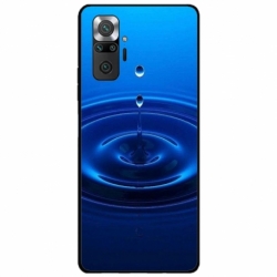 Husa personalizata tip carcasa HQPrint pentru Xiaomi Redmi Note 10, model Picatura, multicolor, S1D1M0240