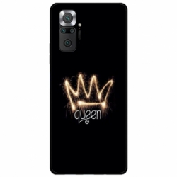 Husa personalizata tip carcasa HQPrint pentru Xiaomi Redmi Note 10, model Queen, multicolor, S1D1M0243