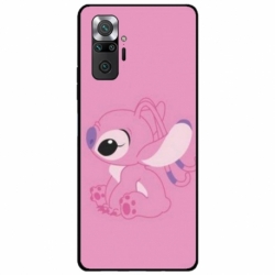 Husa personalizata tip carcasa HQPrint pentru Xiaomi Redmi Note 10 Pro Max, model Pink Stitch, multicolor, S1D1M0005