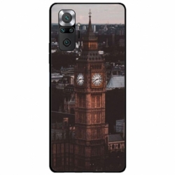 Husa personalizata tip carcasa HQPrint pentru Xiaomi Redmi Note 10 Pro Max, model Big Ben 2, multicolor, S1D1M0014