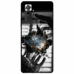 Husa personalizata tip carcasa HQPrint pentru Xiaomi Redmi Note 10 Pro Max, model Dark Magic, multicolor, S1D1M0020