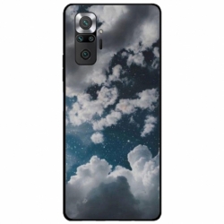 Husa personalizata tip carcasa HQPrint pentru Xiaomi Redmi Note 10 Pro Max, model Blue Sky, multicolor, S1D1M0023