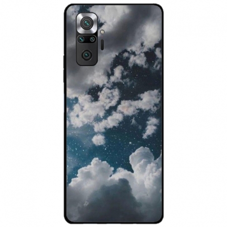 Husa personalizata tip carcasa HQPrint pentru Xiaomi Redmi Note 10 Pro Max, model Blue Sky, multicolor, S1D1M0023