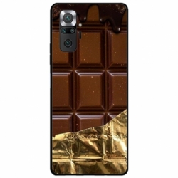 Husa personalizata tip carcasa HQPrint pentru Xiaomi Redmi Note 10S, model Chocolate, multicolor, S1D1M0272