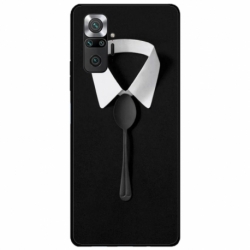 Husa personalizata tip carcasa HQPrint pentru Xiaomi Redmi Note 10 Pro Max, model Mr Fancy, multicolor, S1D1M0036
