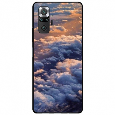 Husa personalizata tip carcasa HQPrint pentru Xiaomi Redmi Note 10, model Beautiful Sky, multicolor, S1D1M0277