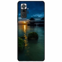 Husa personalizata tip carcasa HQPrint pentru Xiaomi Redmi Note 10 Pro Max, model Nice View 1, multicolor, S1D1M0060